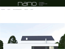 Tablet Screenshot of nanostudio.pl